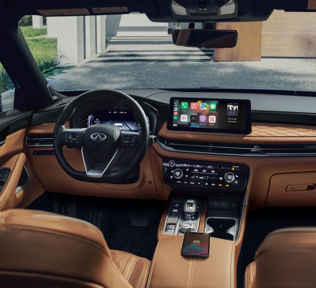 2024 INFINITI QX60 Key Features - Wireless Apple CarPlay® integration | INFINITI of Springfield in Springfield MO